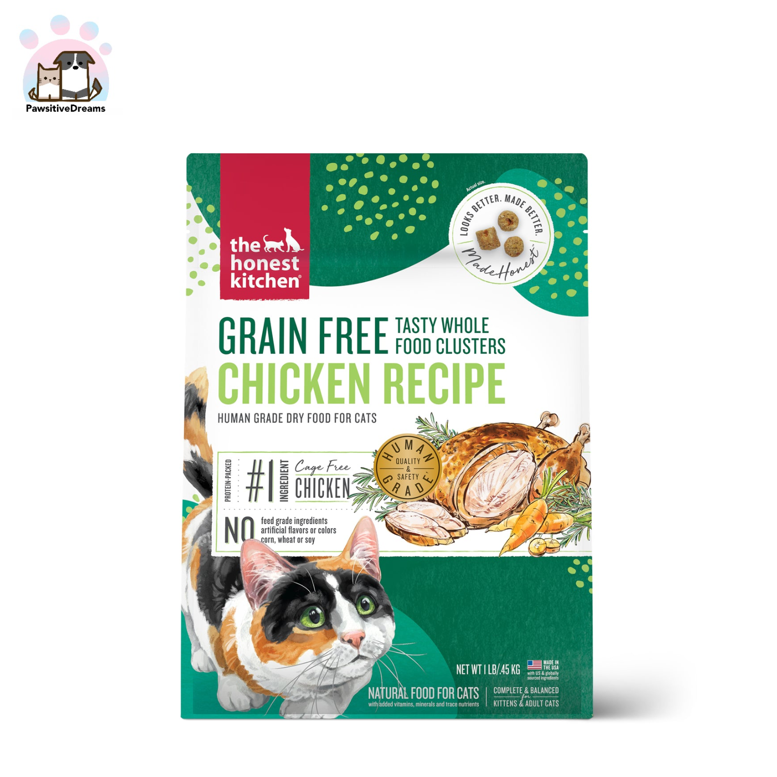 The Honest Kitchen Grain Free Chicken Clusters - Pawsitive Dreams