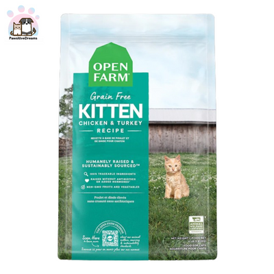 Open Farm Kitten Grain-Free Dry Cat Food - Pawsitive Dreams