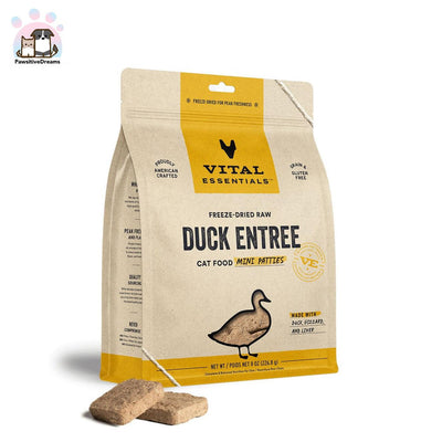 Vital Essentials Freeze-Dried Raw Mini Patties Cat Food - Pawsitive Dreams