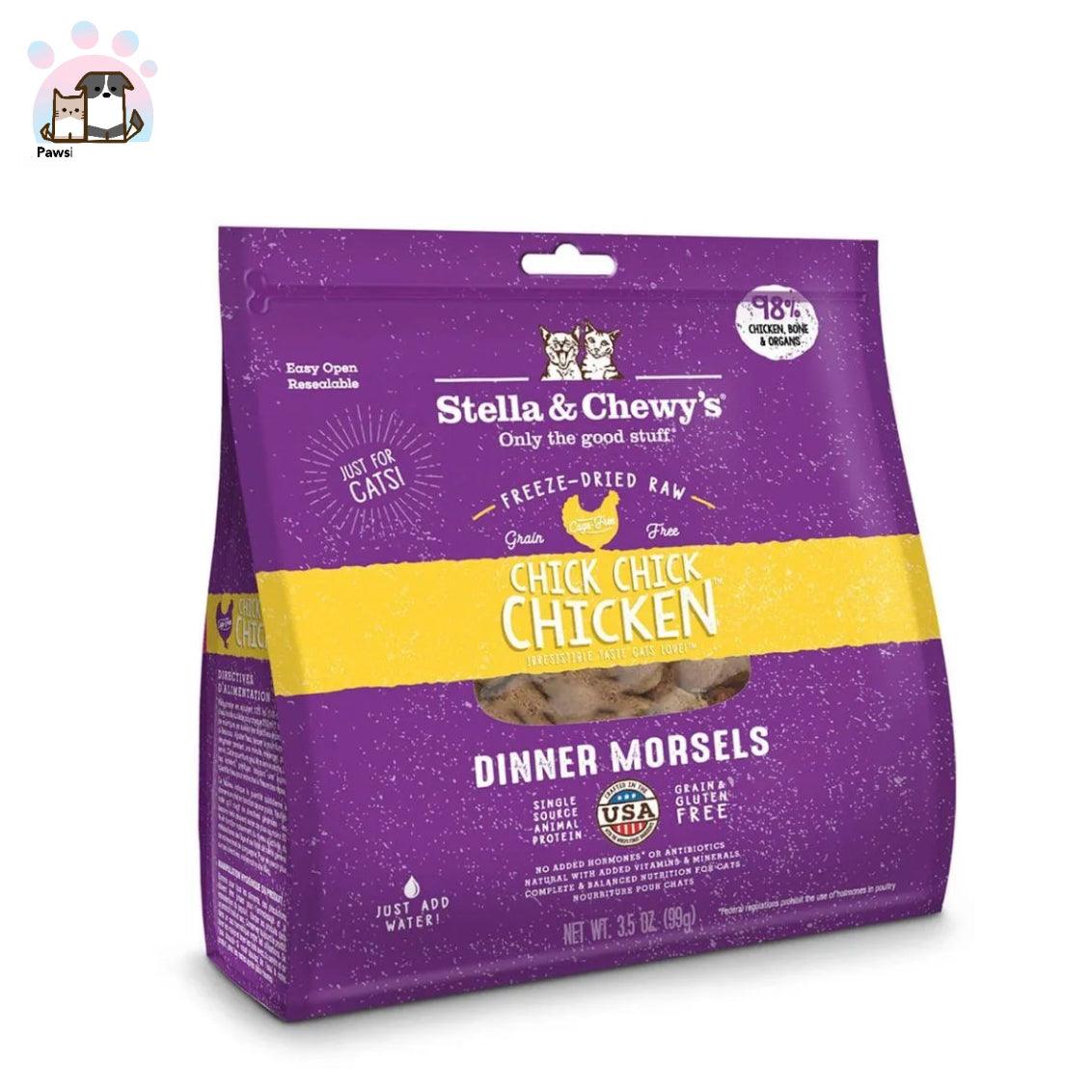 Stella & Chewy's Dinner Morsels Freeze-Dried Raw Cat Food - Pawsitive Dreams