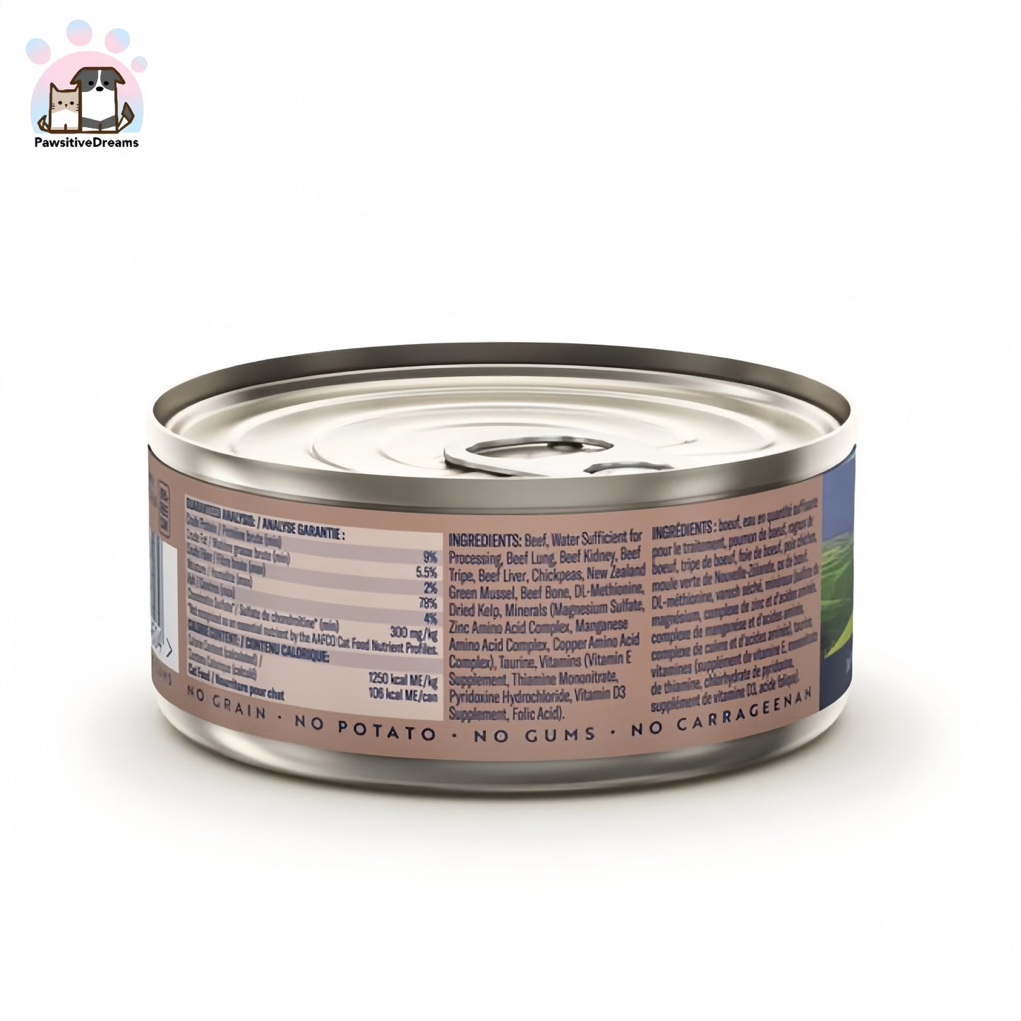 Ziwi Peak Canned Cat Food All Natural, High Protein, Grain Free, Limited Ingredient