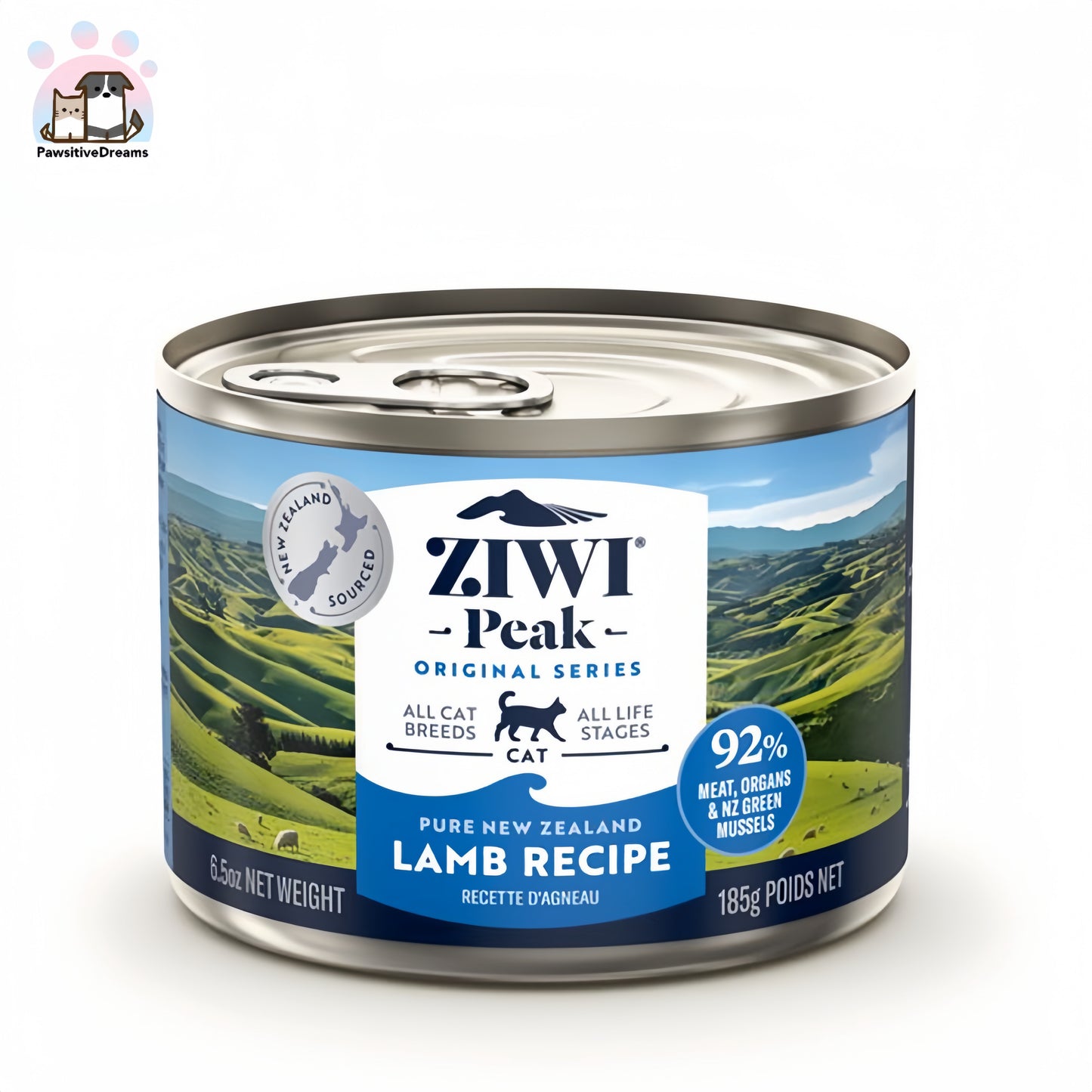 Ziwi Peak Canned Cat Food All Natural, High Protein, Grain Free, Limited Ingredient