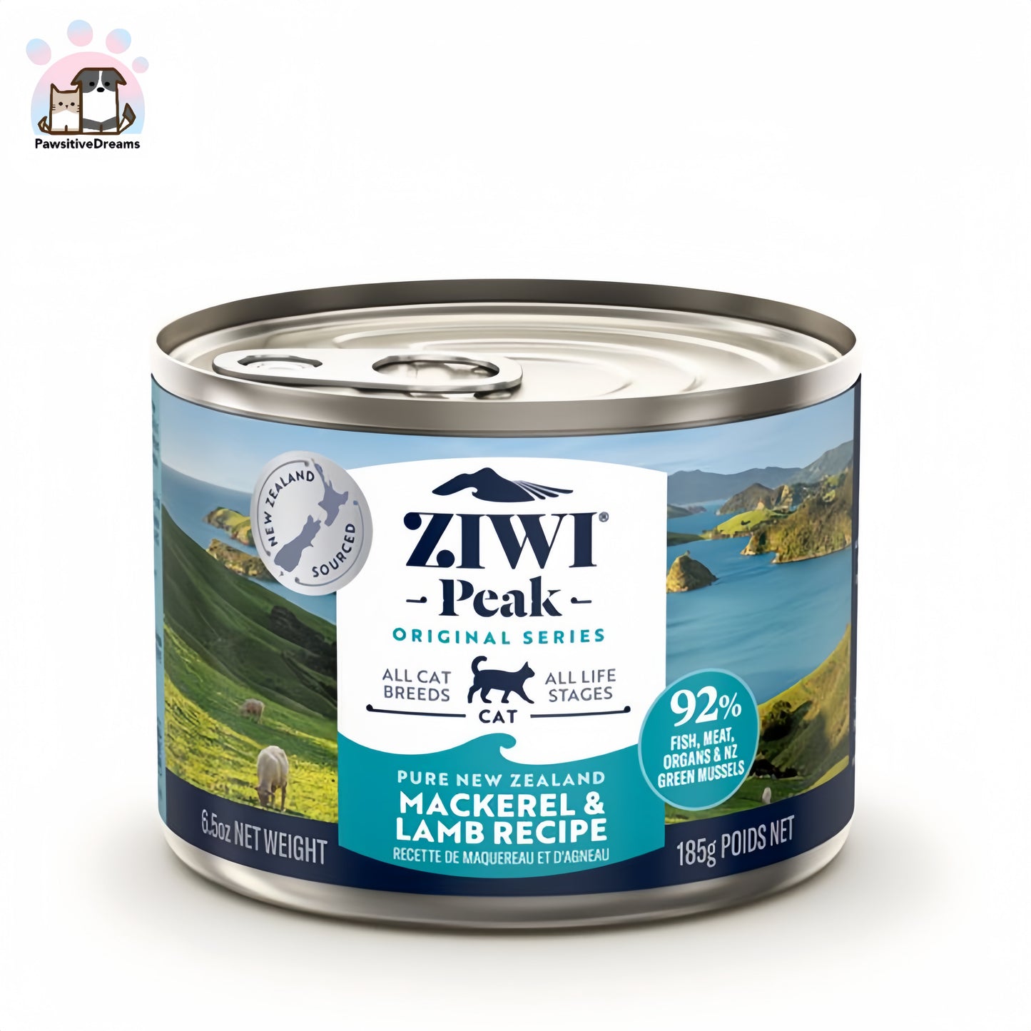 Ziwi Peak Canned Cat Food All Natural, High Protein, Grain Free, Limited Ingredient