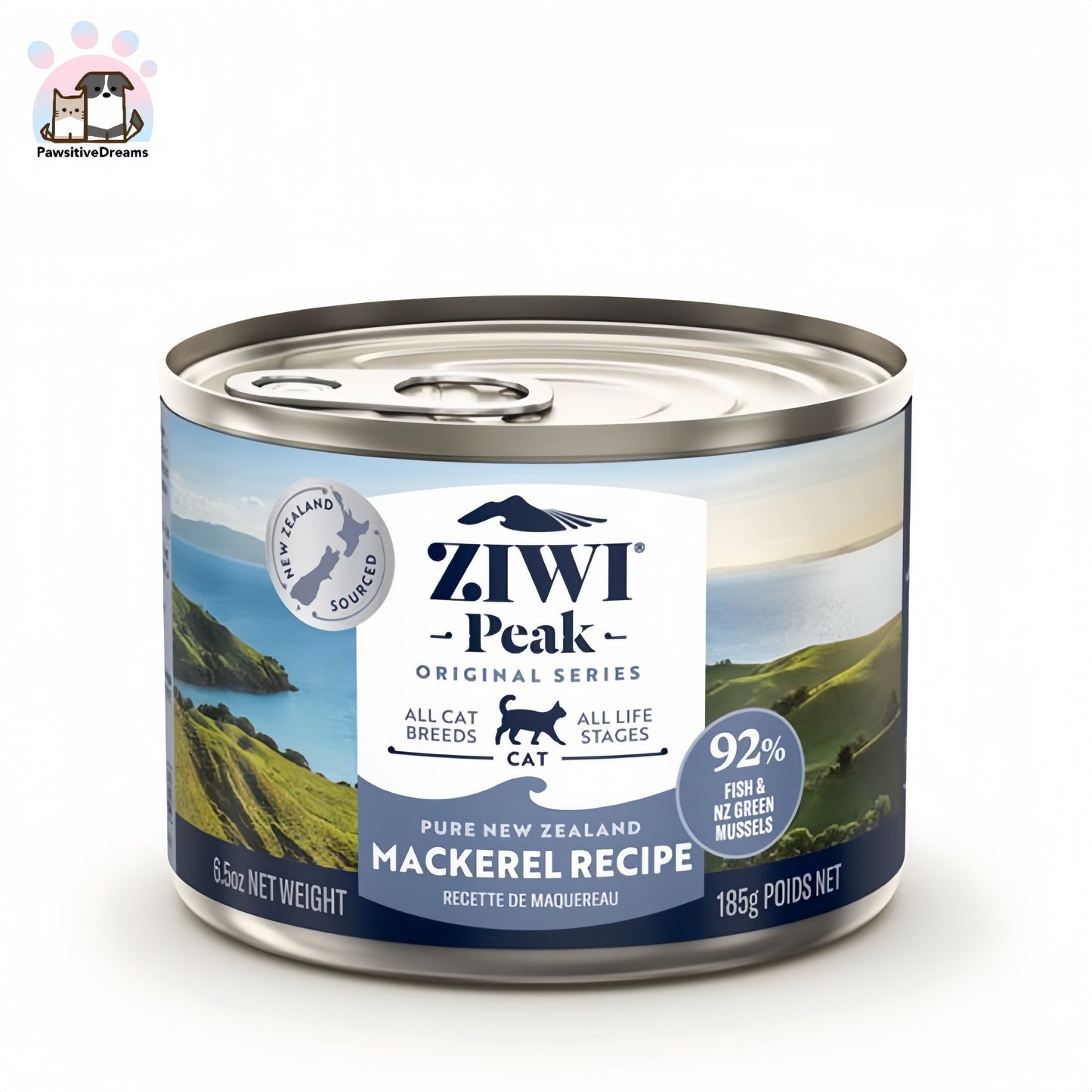 Ziwi Peak Canned Cat Food All Natural, High Protein, Grain Free, Limited Ingredient