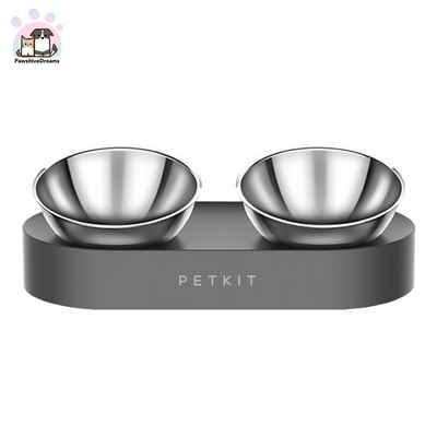 Petkit Raised Dog Cat Food Bowl 304 Stainless Steel, Elevated Pet Food and Water Bowl Dishes - Pawsitive Dreams