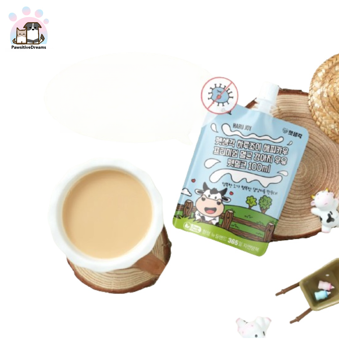 Haru Joy Pet Milk For Cat and Dog - Pawsitive Dreams