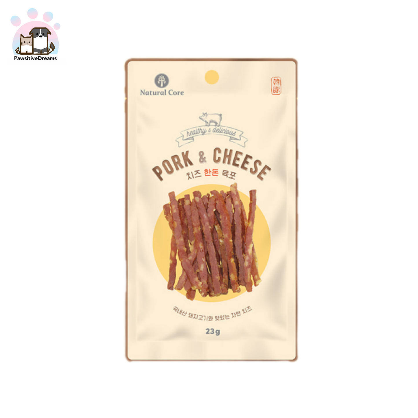 Natural Core 8 Different Flavor Cheese Chewy Sticks Treat For Dog - Pawsitive Dreams