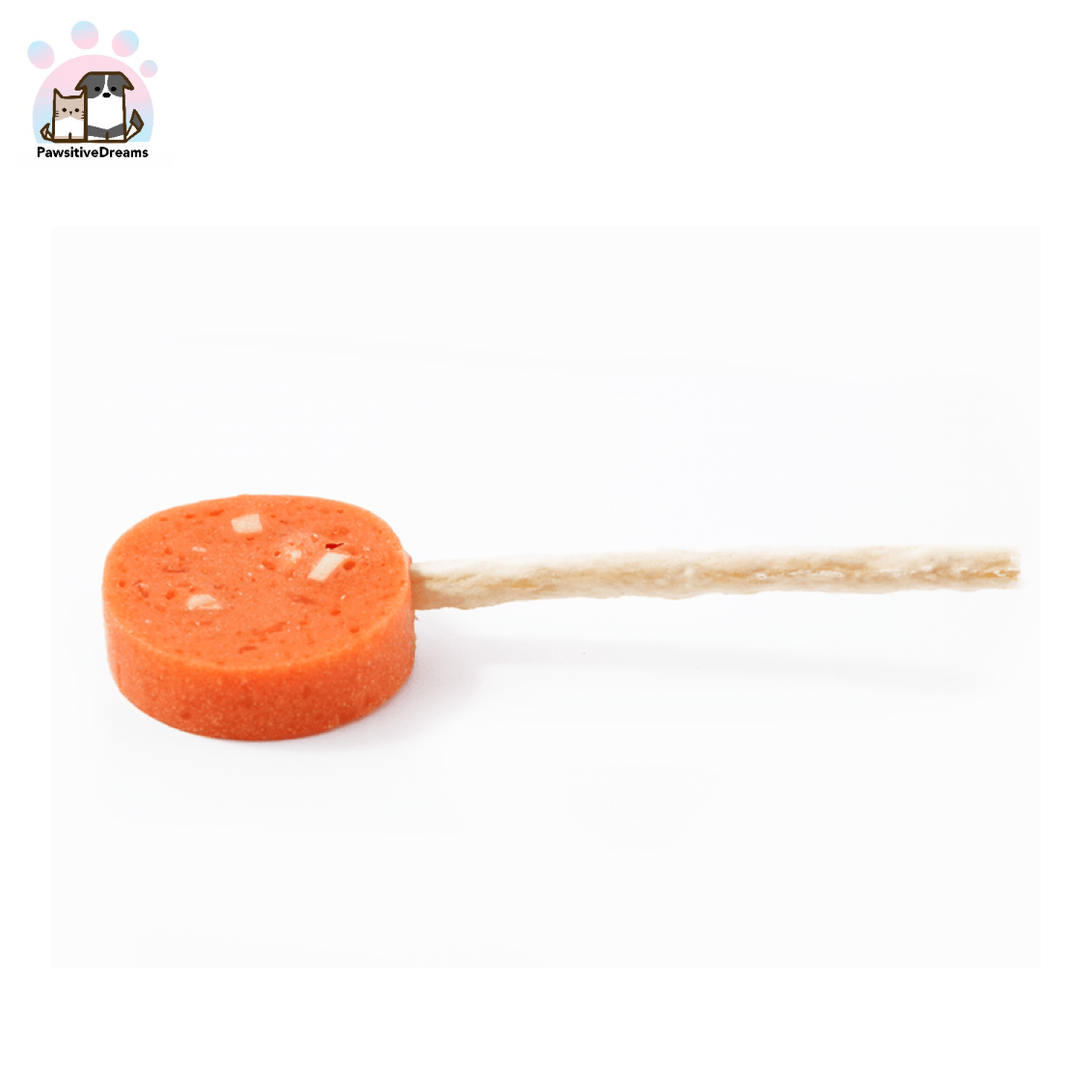 Wanwan Pero Q Cheese Dog Lollipop Dental Chew Treat - Pawsitive Dreams