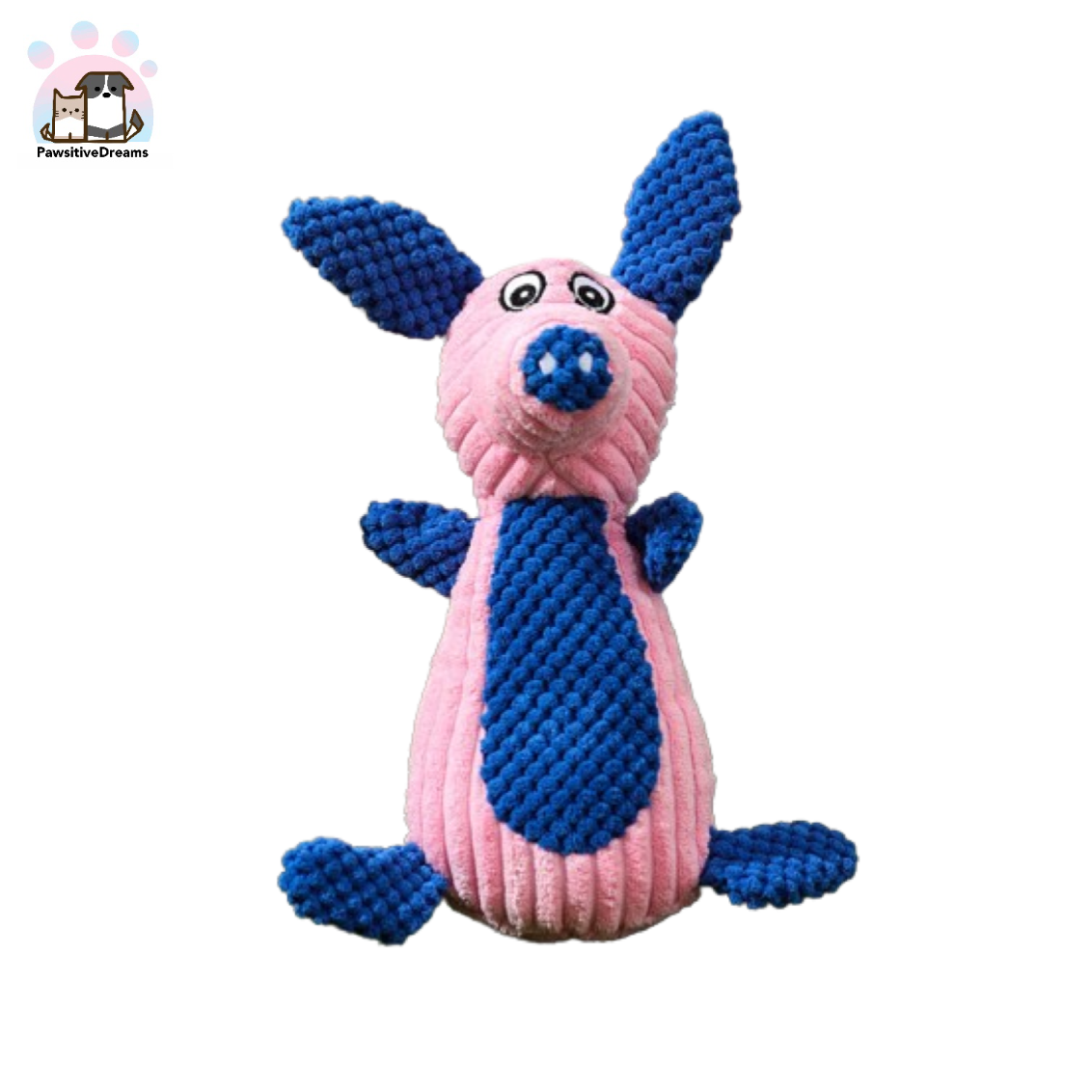 Pet Toy Plush Squeaky Teething Cartoon Colorful Variety Animal Dog Toys - Pawsitive Dreams