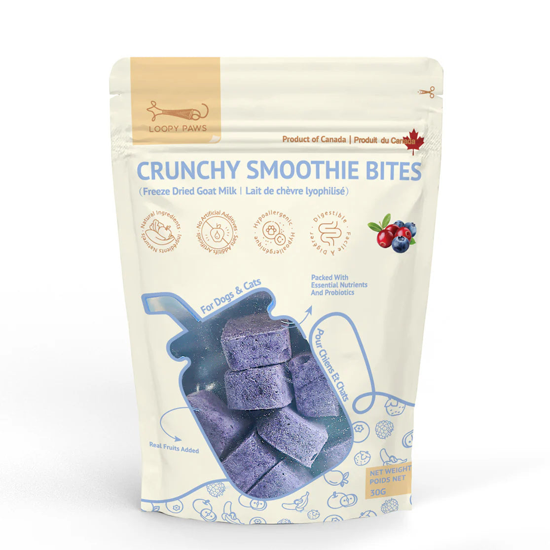 Loopypaws Crunchy Smoothie Bites