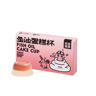 Double-Layer Mousse Pet Canned Food – Milk Cake & Fish Oil Formula for Cats & Dogs