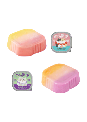 Tri-Color Chicken & Mixed Berry Cat Meal Box | Complete Wet Food | Kittens & Adults