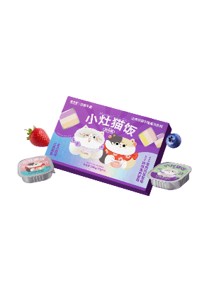 Tri-Color Chicken & Mixed Berry Cat Meal Box | Complete Wet Food | Kittens & Adults