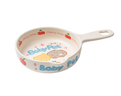 Niangao Cartoon Cat & Dog Ceramic Pan