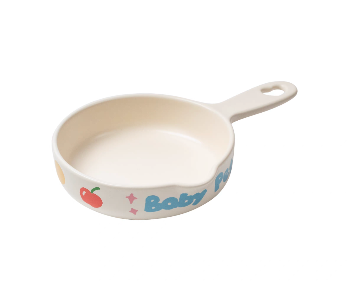 Niangao Cartoon Cat & Dog Ceramic Pan
