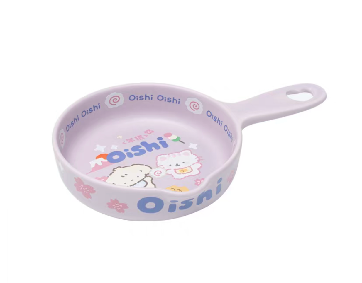 Niangao Cartoon Cat & Dog Ceramic Pan