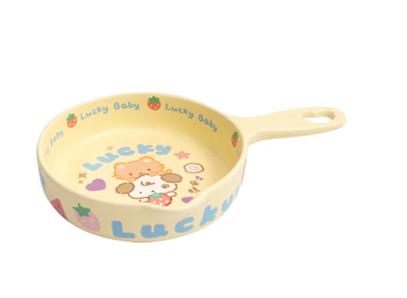 Niangao Cartoon Cat & Dog Ceramic Pan