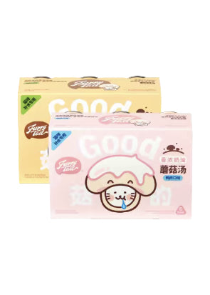 Furry Tail Cat Treat Soup – Good Mush™ Rich Creamy Mushroom Broth