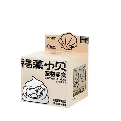 Shell-Shaped Freeze-Dried Dental Treats for Cats & Dogs