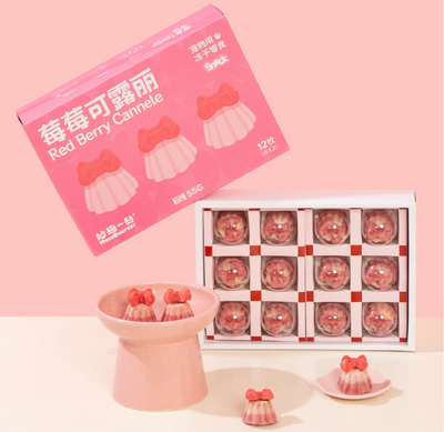 Berry Canelé Freeze-Dried Chicken Treats for Dog and Cats