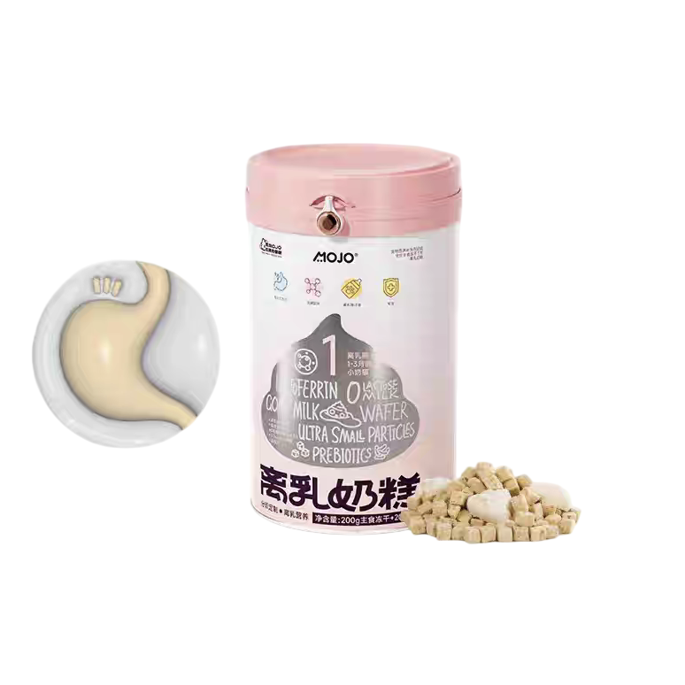 Fresh Chicken & Goat Milk with Lactoferrin Complete Freeze-Dried Kitten Food