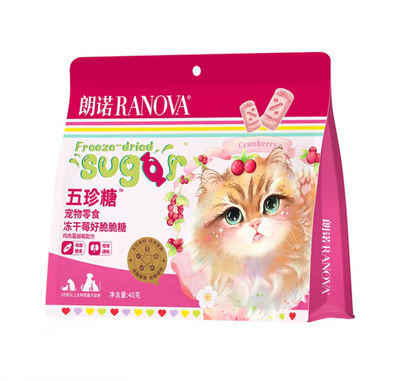 Freeze-Dried Cat Treat – Chicken Formula (Strawberry / Cranberry)