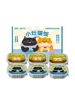 Small Size Cat Meal Box – Dual-Flavor Mousse Wet Food for Cat (40g)