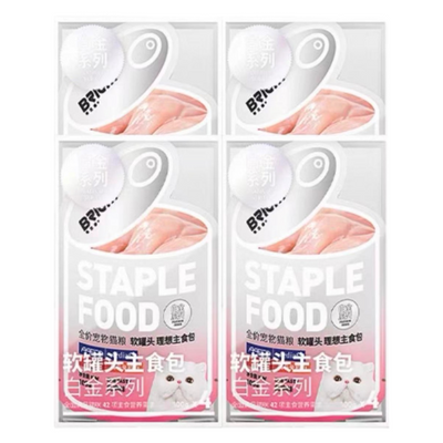 Bright Platinum Series Complete & Balanced Cat Wet Food Pouch