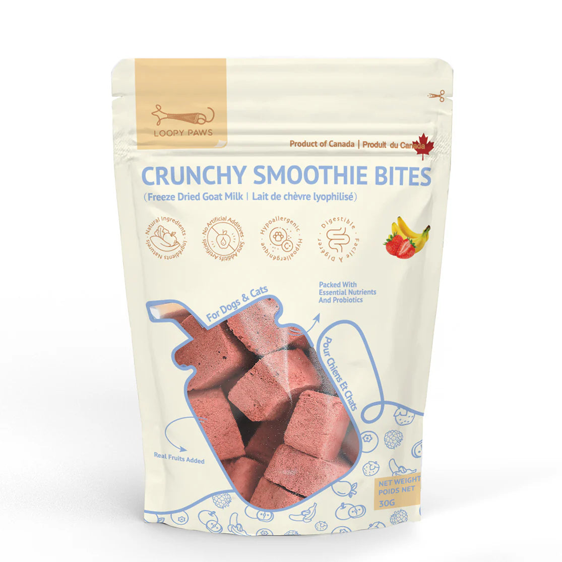 Loopypaws Crunchy Smoothie Bites