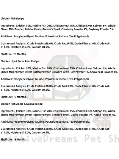 Chicken with Mix Fruit Crunchy Pawcky – Cat & Dog Treats