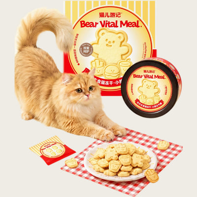 Fast Food Fun Freeze-Dried Pet Treats – Burger, Fries & Cola Shapes