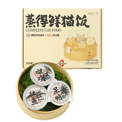 Complete & Balanced Cat Food – Moist Meat Porridge Style