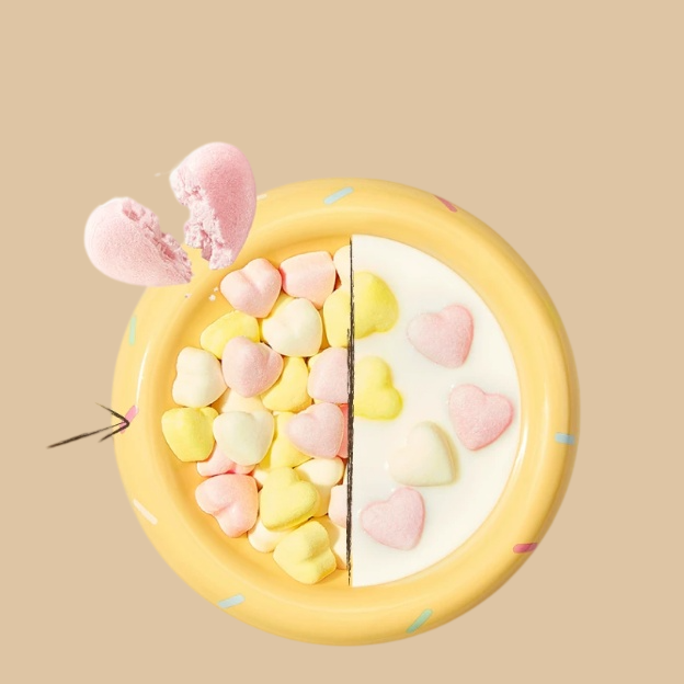 Heart-Shaped Goat Milk Freeze-Dried Pet Treats