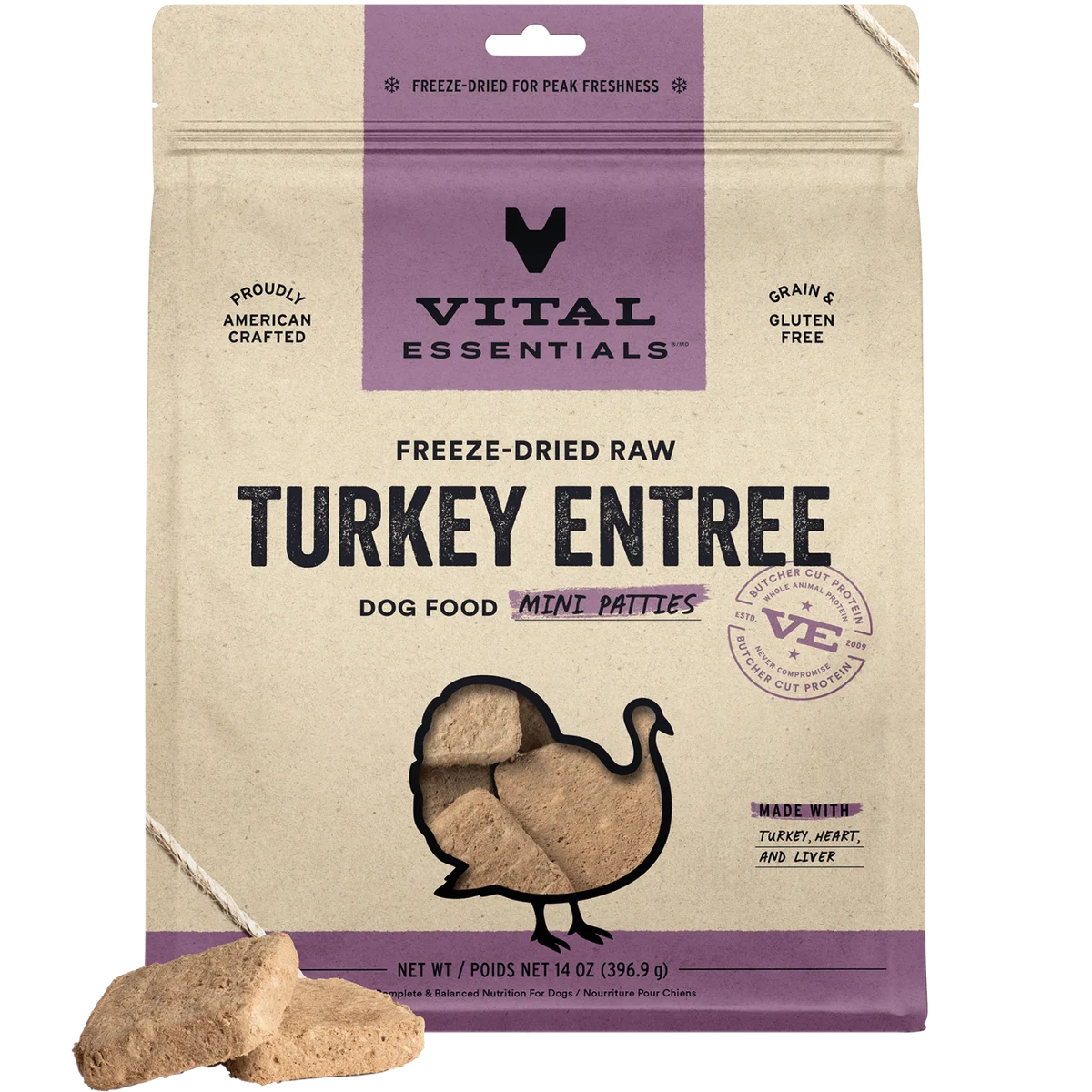 Freeze-Dried Raw Mini Patties Dog Food