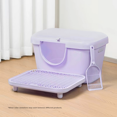 Butter Litter Box XL Set | Extra Large Litter Box with Accessories