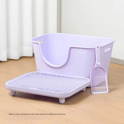 Butter Litter Box XL Set | Extra Large Litter Box with Accessories