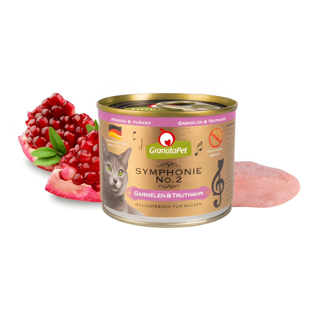 Golden Symphony Complete Cat Food – Grain-Free & Hypoallergenic, 200g (Germany)