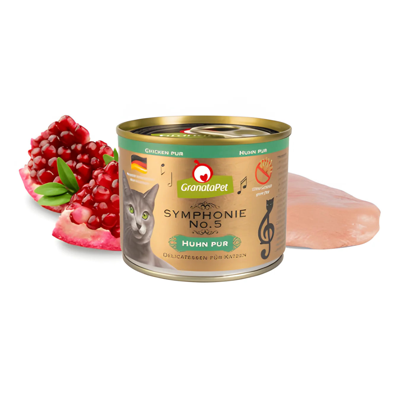 Golden Symphony Complete Cat Food – Grain-Free & Hypoallergenic, 200g (Germany)