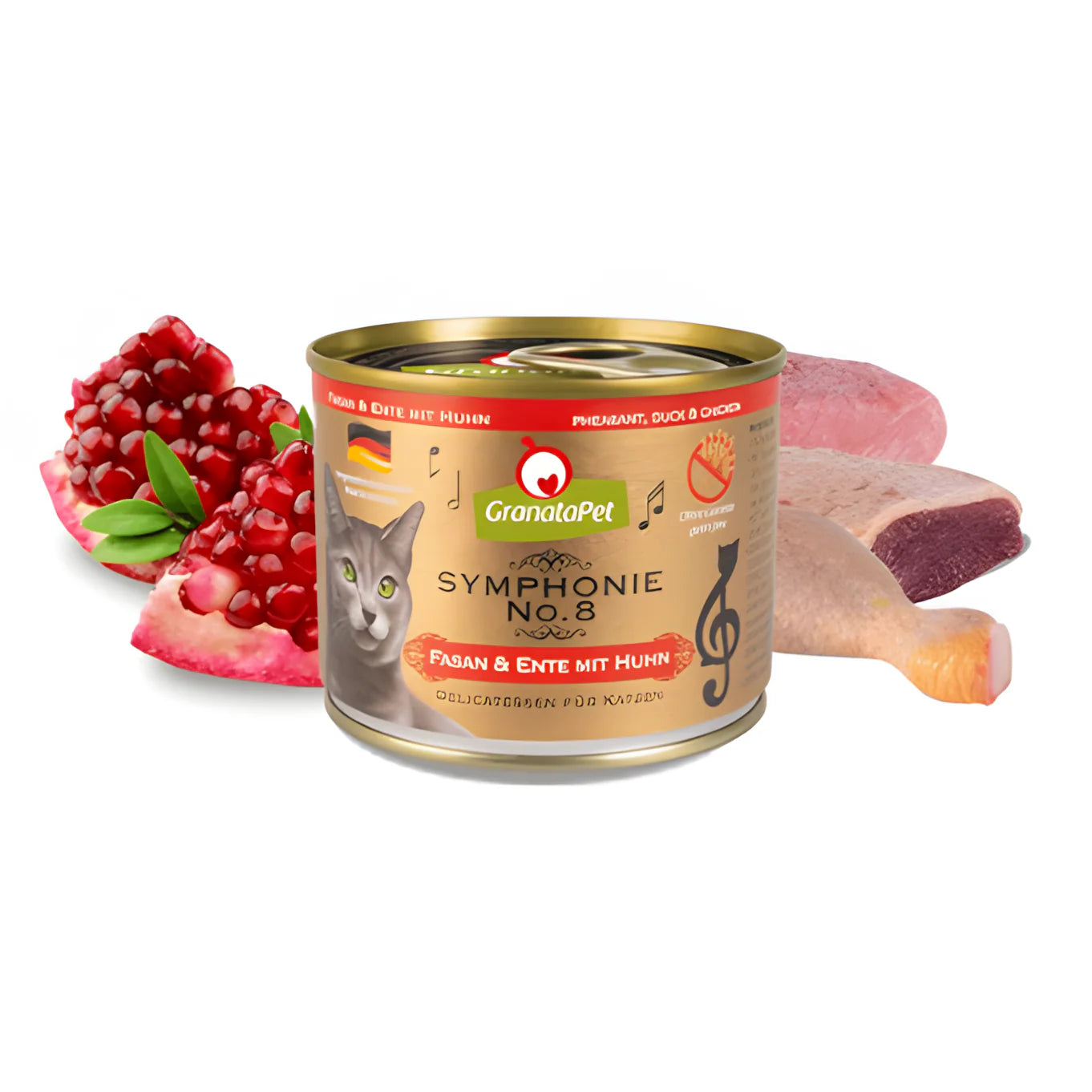 Golden Symphony Complete Cat Food – Grain-Free & Hypoallergenic, 200g (Germany)