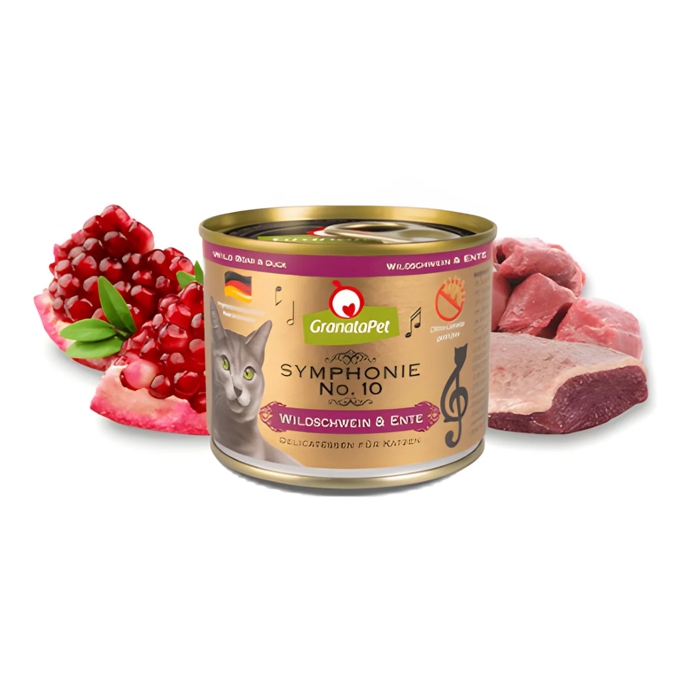 Golden Symphony Complete Cat Food – Grain-Free & Hypoallergenic, 200g (Germany)